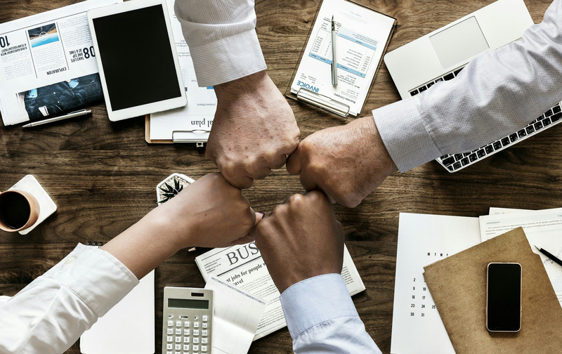 Canva - Concept of Teamwork Canva - Concept of Teamwork